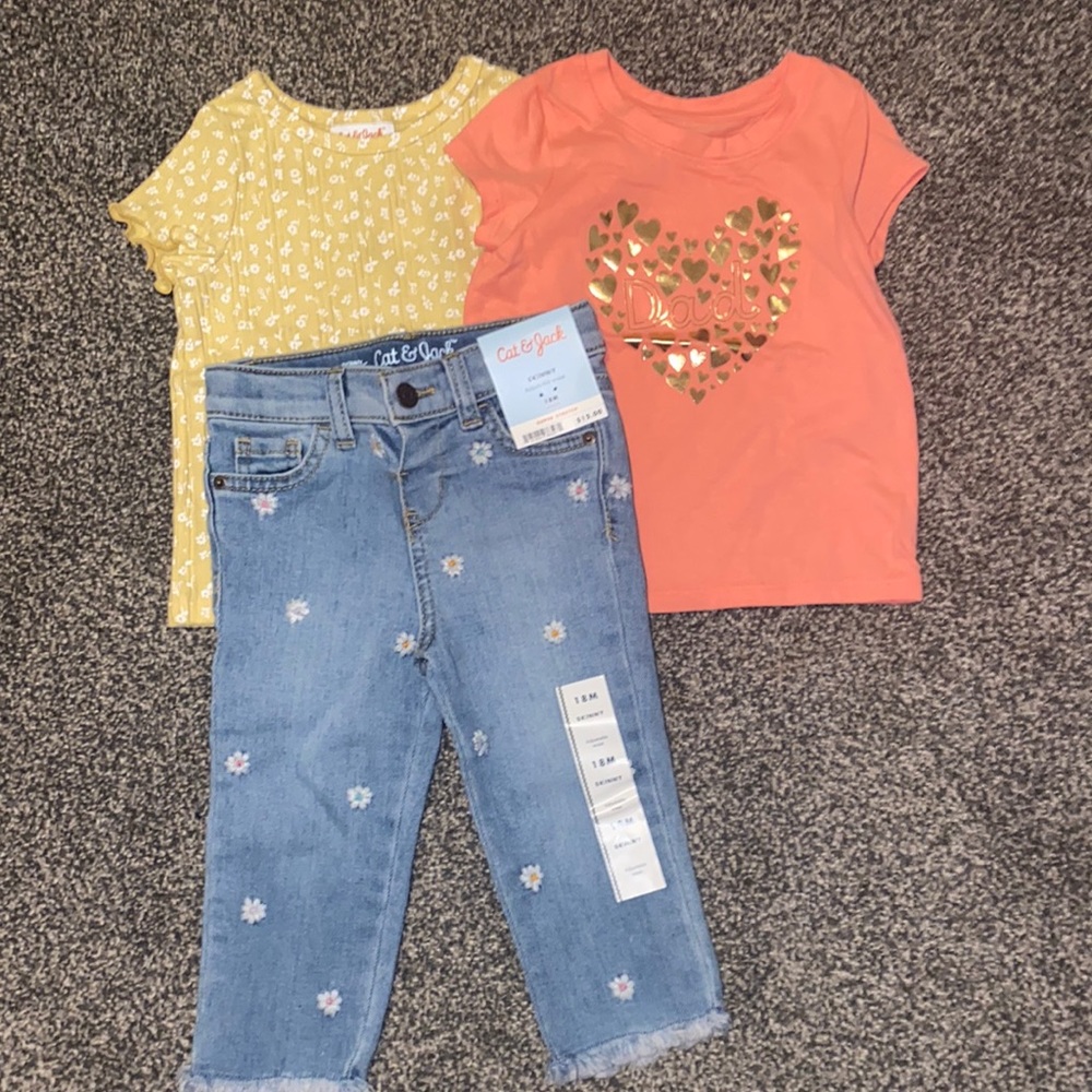 Cat & Jack lot. Size 18 months